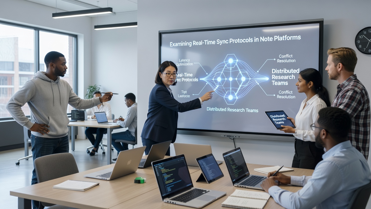 Examining Real-Time Sync Protocols in Note Platforms for Distributed Research Teams